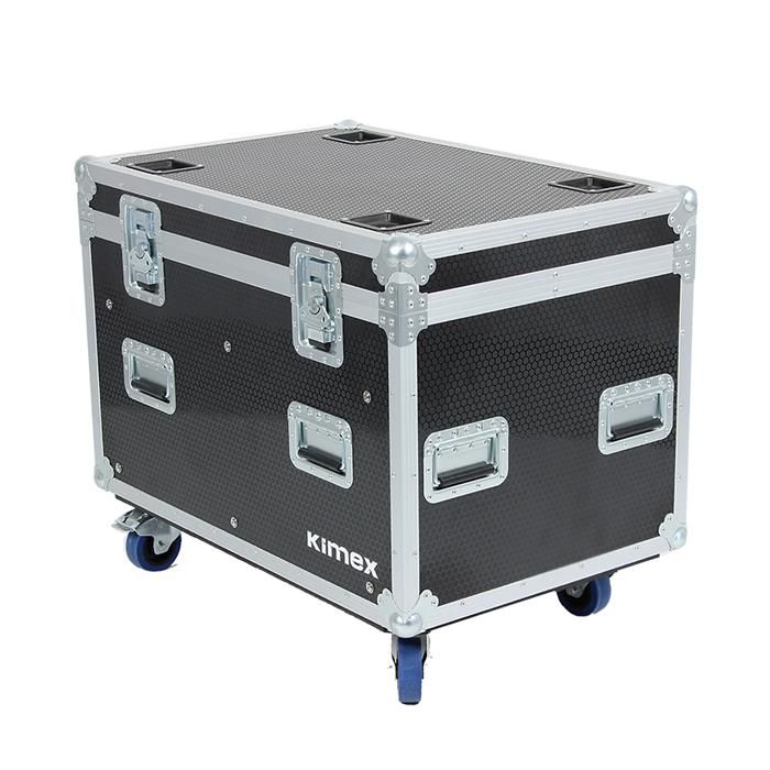 Kimex Hard Shell Flight Case (90 x 60 x 60 cm) with Interior Storage