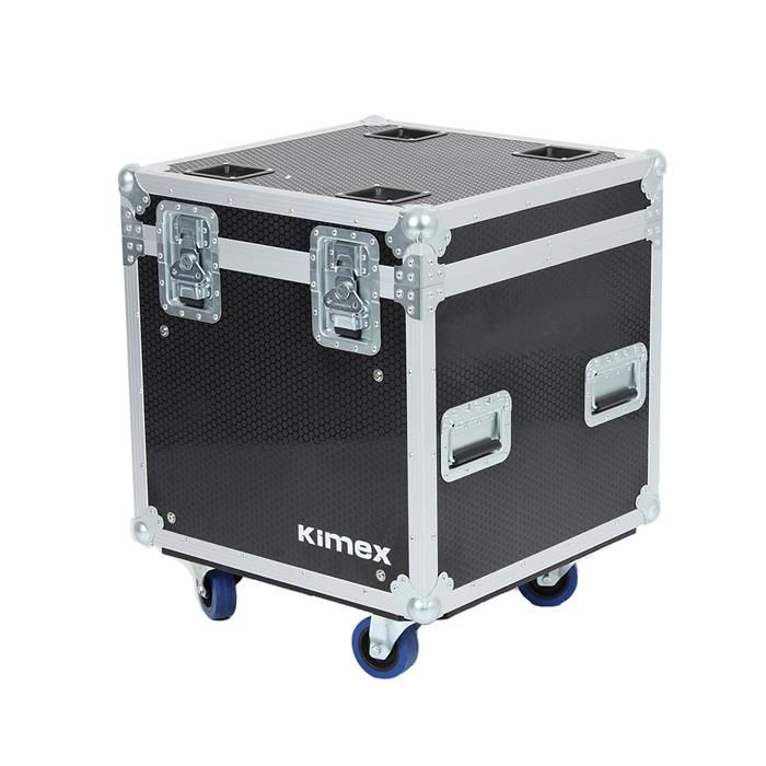 Kimex Hard Shell Flight Case - 60 x 60 x 60 cm + Internal Storage