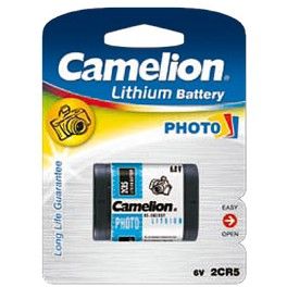Camelion Lithium-Ion Battery 2CR5, 6V