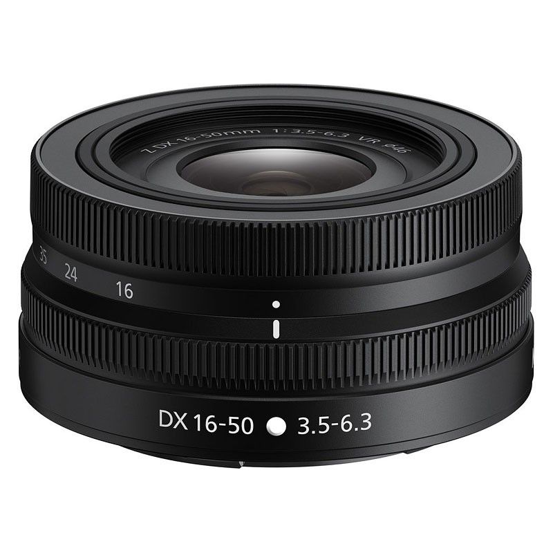 Nikon NIKKOR Z 16-50mm DX f/3.5-6.3 VR Lens, 2-Year Warranty