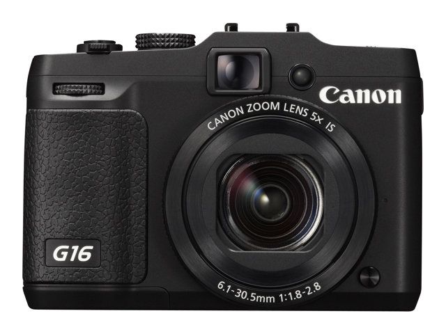 Cámara digital Canon PowerShot G16 - 12,1 MP - Objetivo con zoom óptico 5x - Wi-Fi - Negro
