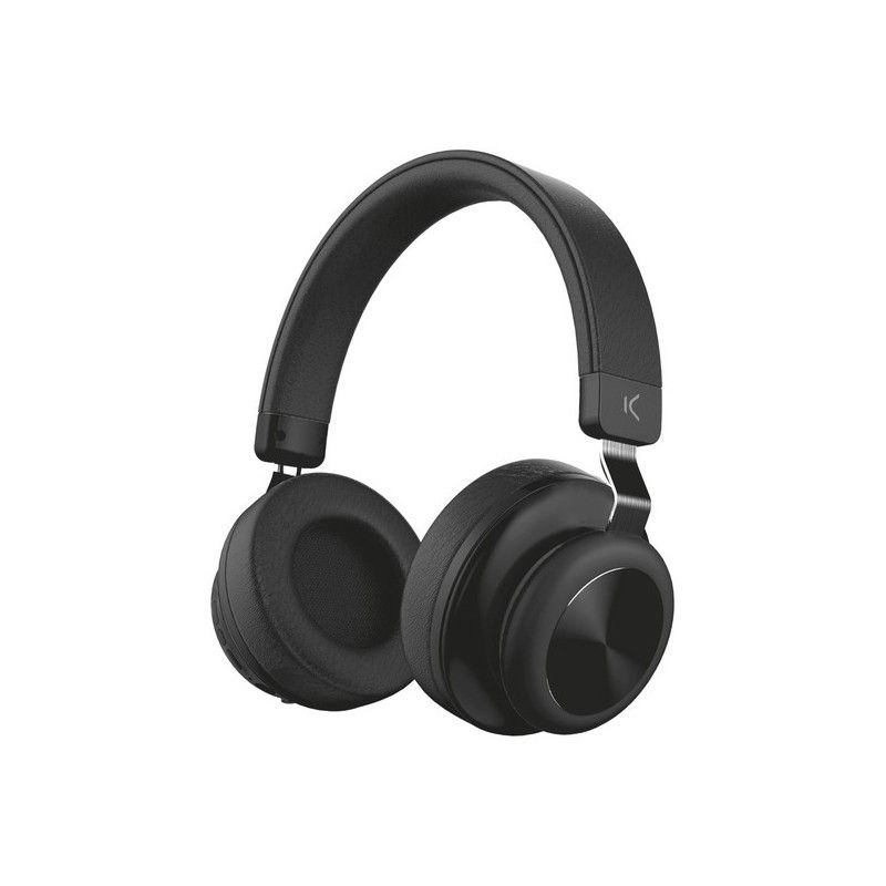 Auriculares Bluetooth BigBuy Tech con Micrófono - 200 mAh Negro
