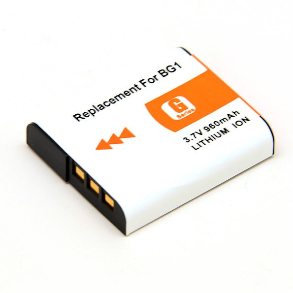 Battery 680mAh for Sony NP-BG1FG1 DSC-H10 and more (By Izenet)