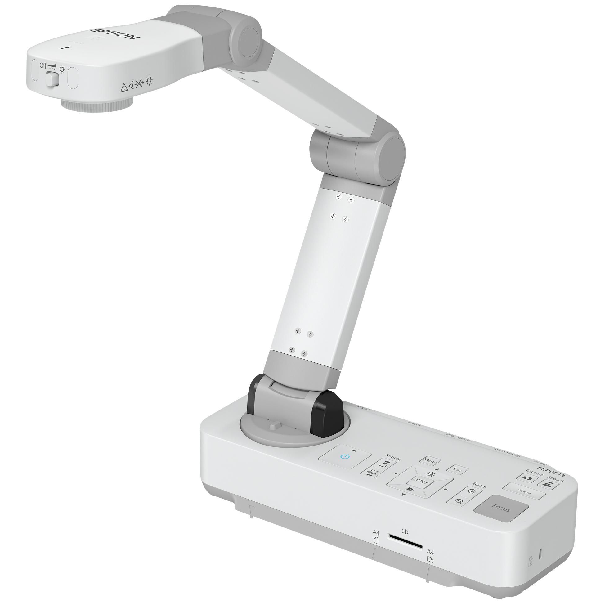 Epson ELPDC13 Projector - Full HD, 30fps, 16x Digital Zoom