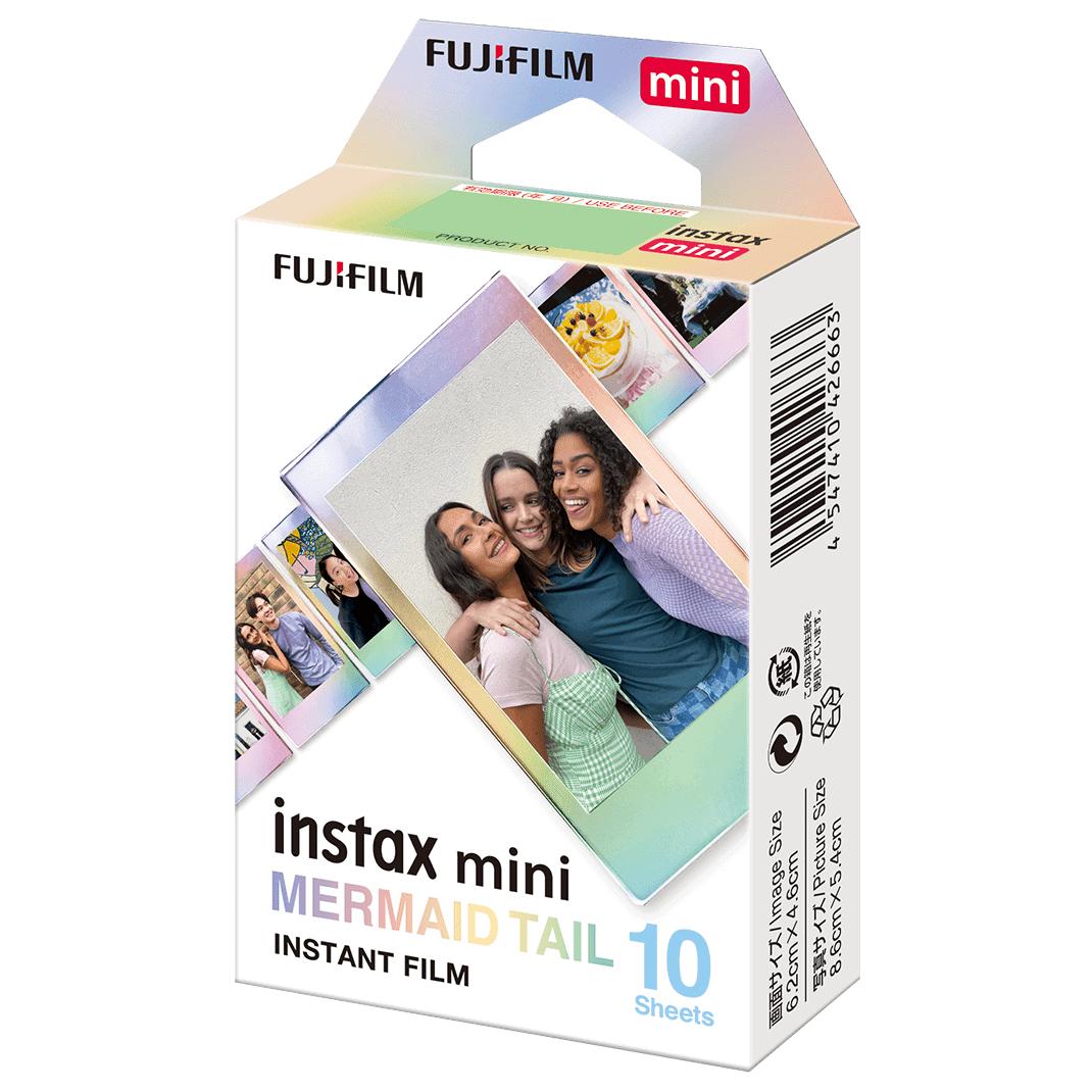 Fujifilm Instax Mini Mermaid Tail Film, 10-Pack
