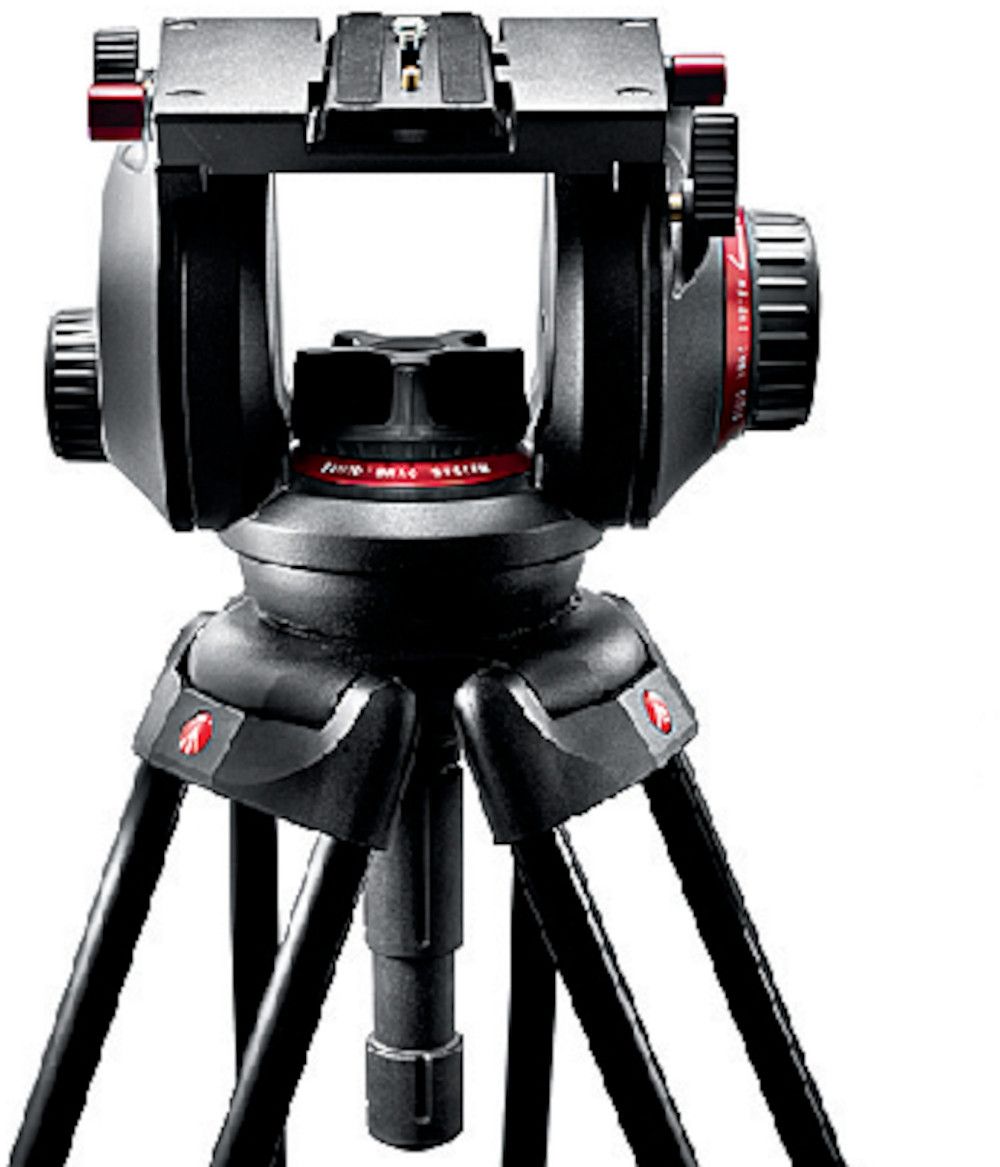 Manfrotto 509 HD Tripod and Accessories Kit