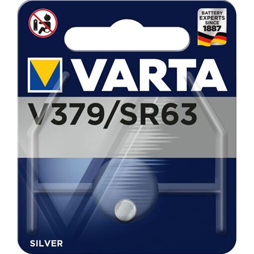 Batterie bouton Varta SR63 - 2.2 mm x 5.8 mm, 0.2 g