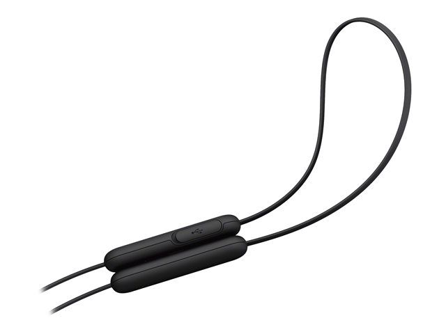 Sony WI-C200 - Bluetooth Wireless In-Ear Headphones with Microphone - Black
