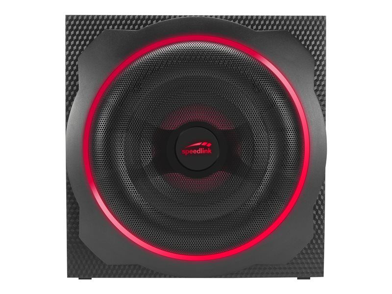 Jöllenbeck Gravity Carbon RGB Bluetooth Speaker - Black