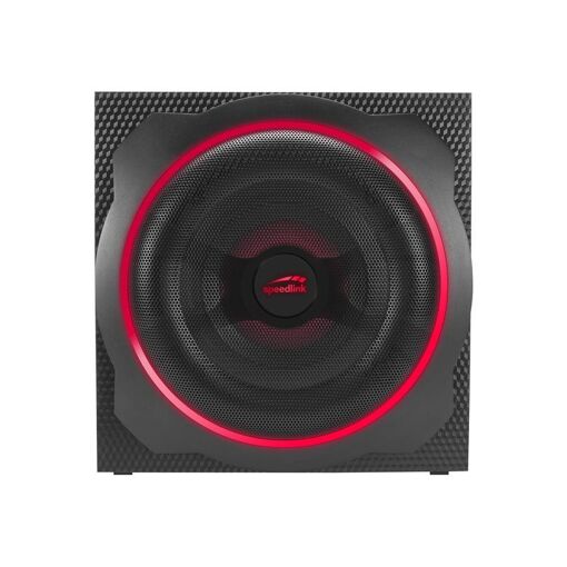 Jöllenbeck Gravity Carbon RGB Bluetooth Speaker - Black