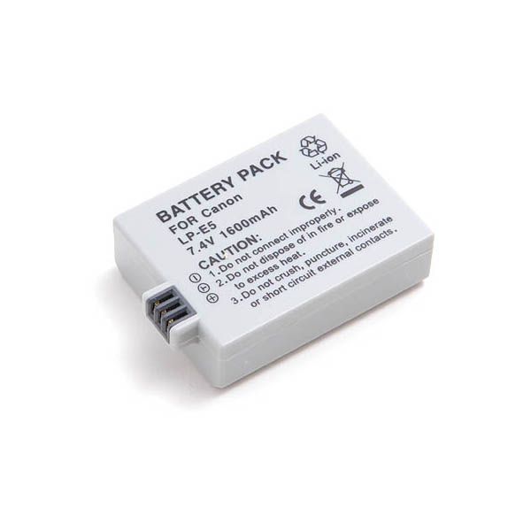 Izenet Li-ion Battery LP-E5 for Canon EOS 1000D, 450D, 500D