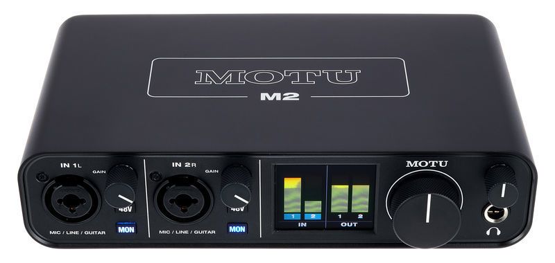 MOTU M2 USB Audio Interface - 2 Channels