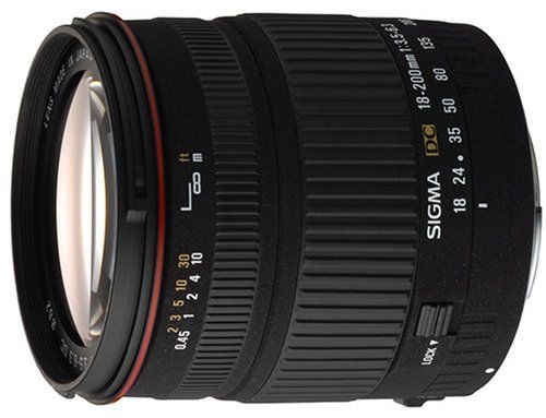Sigma Zoom Lens - 18-200mm f/3.5-6.3 DC - Nikon F Mount