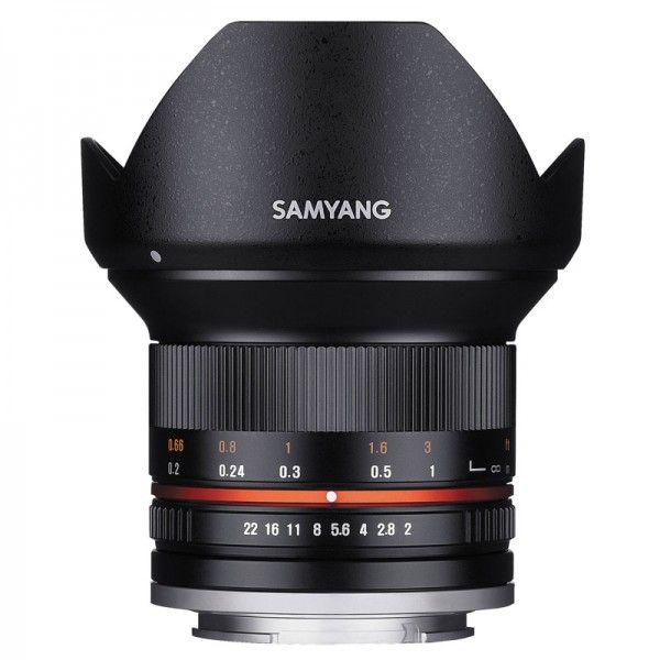 Samyang 12mm f/2 NCS CS Black for Fuji X