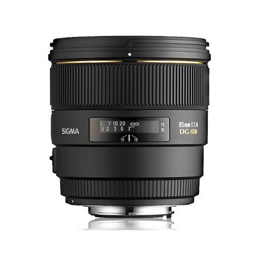 Objectif Sigma 85 mm f/1,4 EX DG HSM Noir