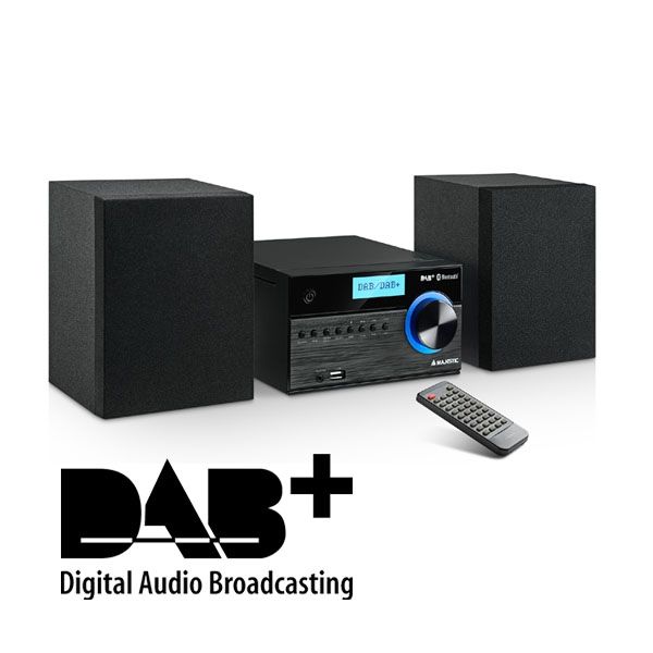 Majestic Micro Hi-Fi Stereo with Bluetooth, USB, MP3 & DAB/DAB+/FM