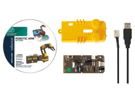Velleman KSR10 USB Interface for Robotic Arm (RI15883)