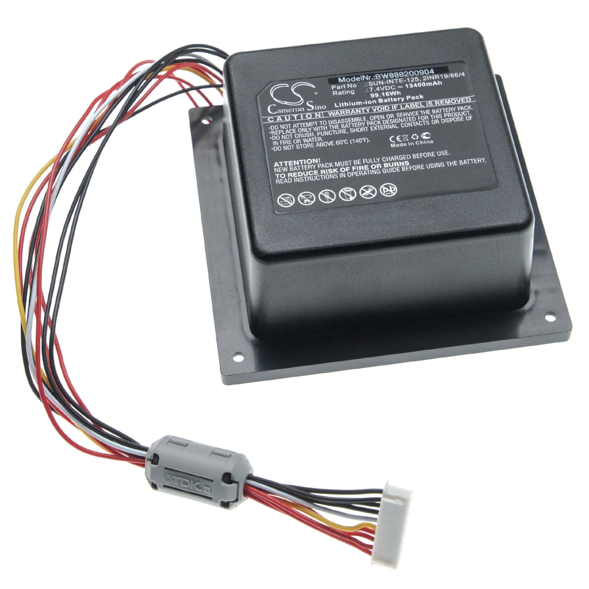 vhbw Battery Compatible with JBL PartyBox 300, 300CN Speakers (13400mAh, 7.4V, Li-Ion)