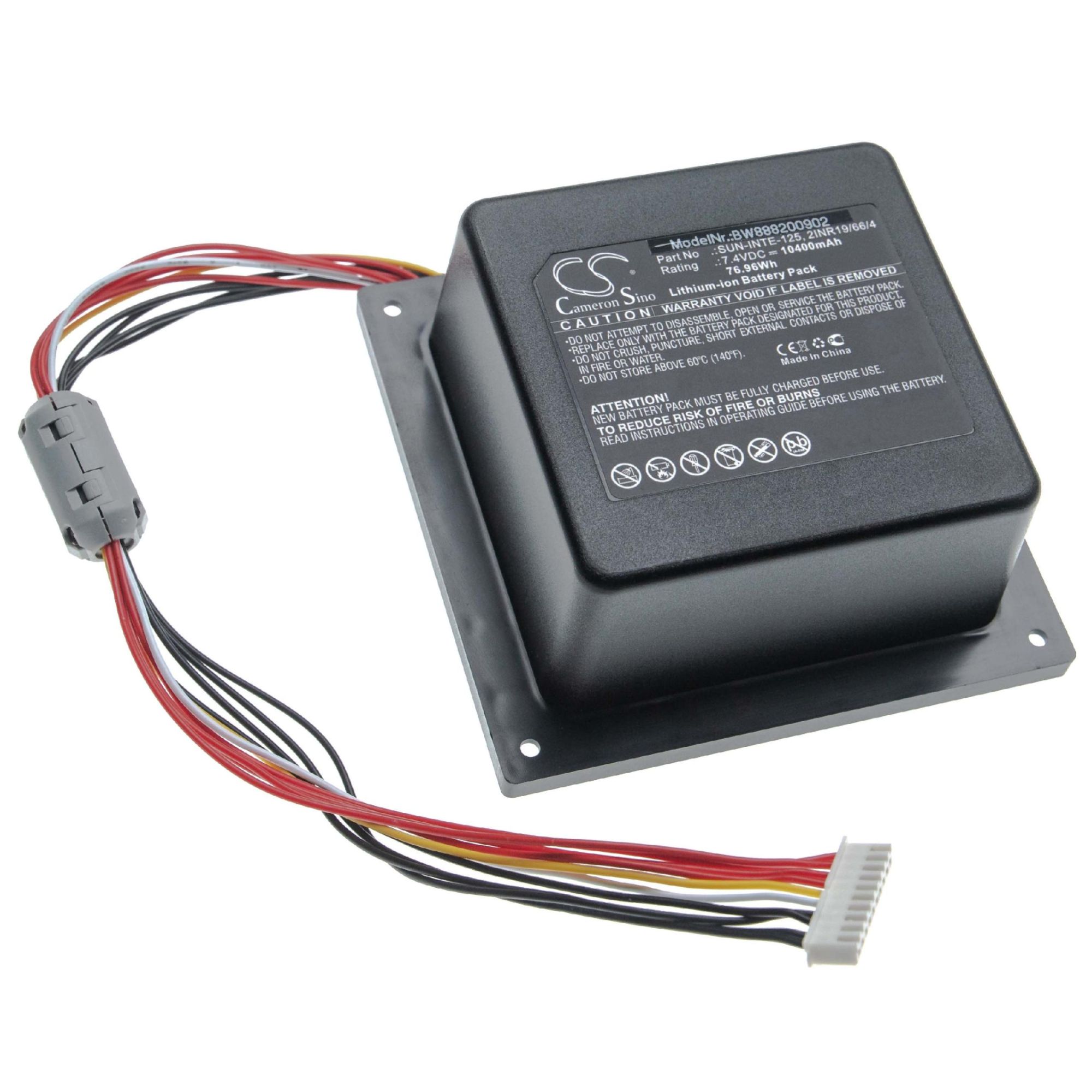 vhbw Battery Compatible with JBL PartyBox 300, 300CN Speakers (10400mAh, 7.4V, Li-Ion)