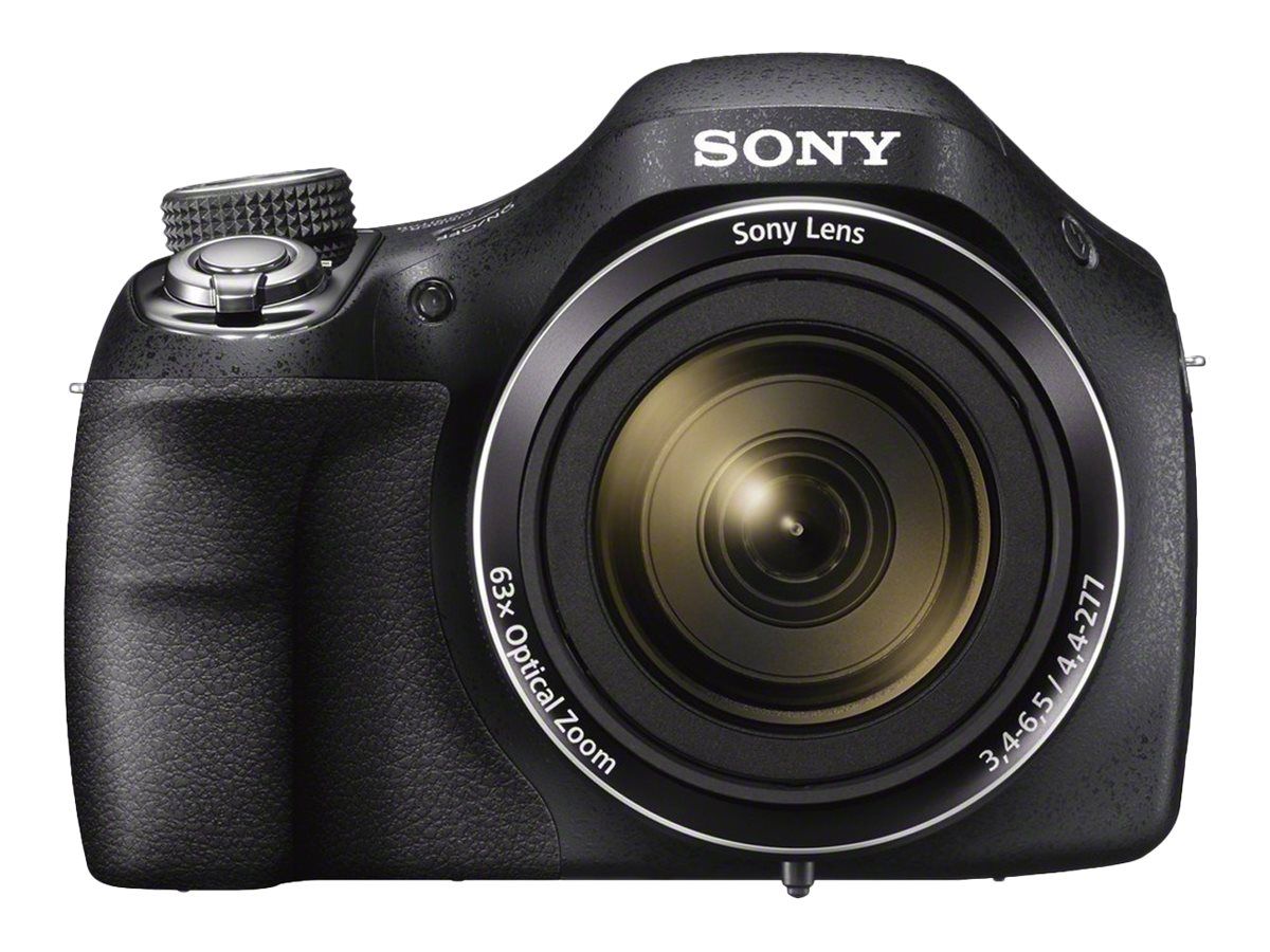 Sony Cyber-shot DSC-H400 Compact Camera - Black (20.1MP, 63x Optical Zoom)