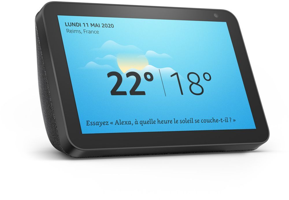Amazon Echo Show 8 - Enceinte sans fil Bluetooth - Noir