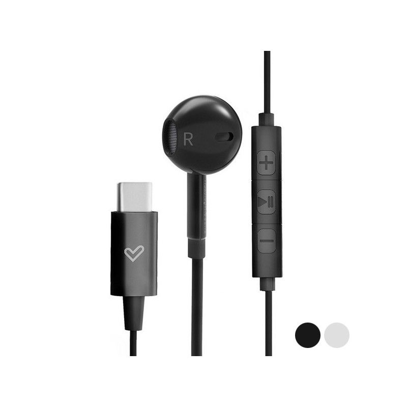 Energy Sistem Smart 2 USB-C Headphones with Microphone - Black