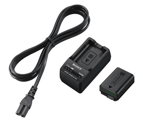 Sony BC-TRW Multi-Voltage Charger + NP-FW50 Battery