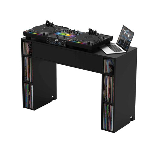 Station de mixage modulaire Glorious noire - mobilier DJ