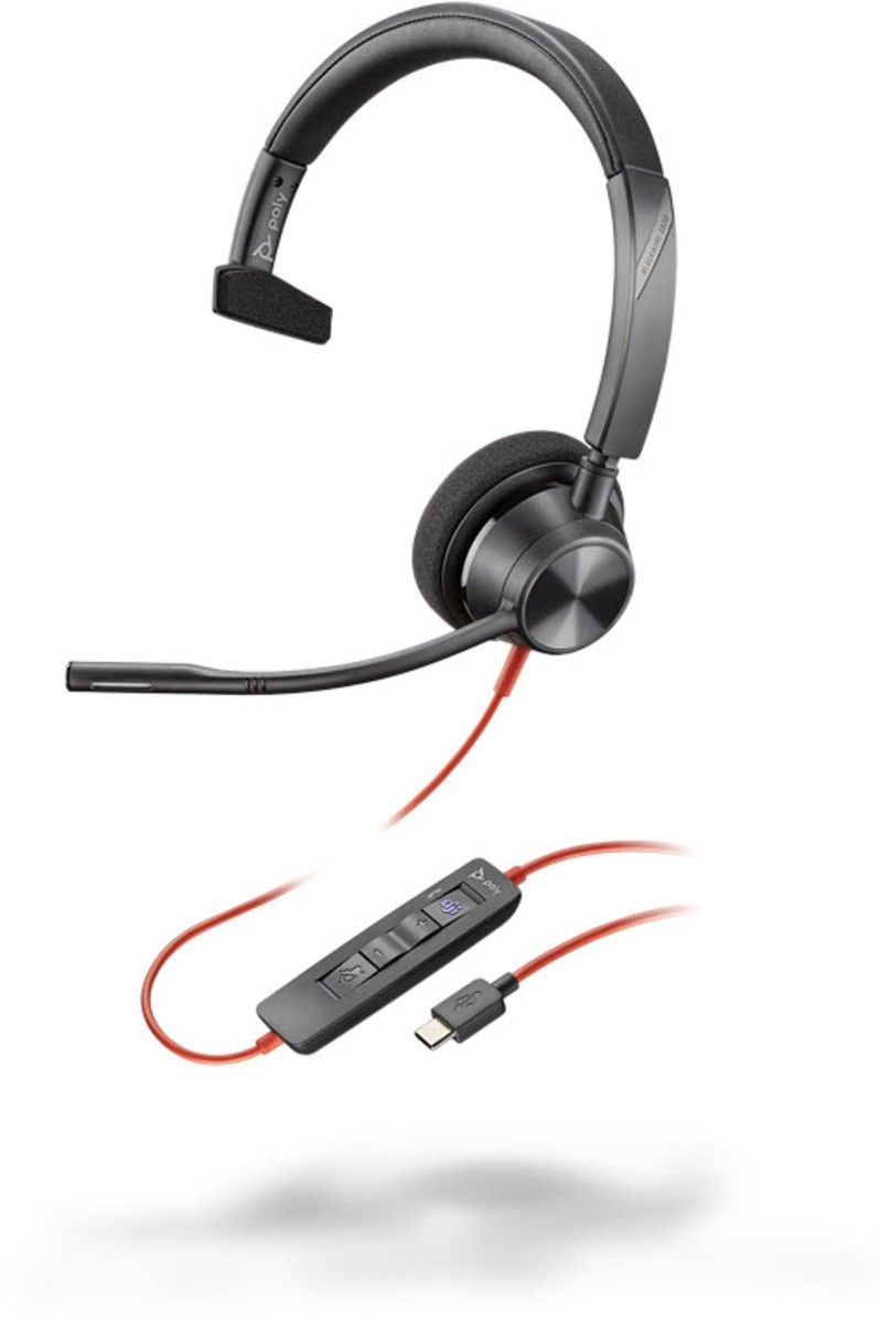 Poly Blackwire 3310 Microsoft Teams Headset