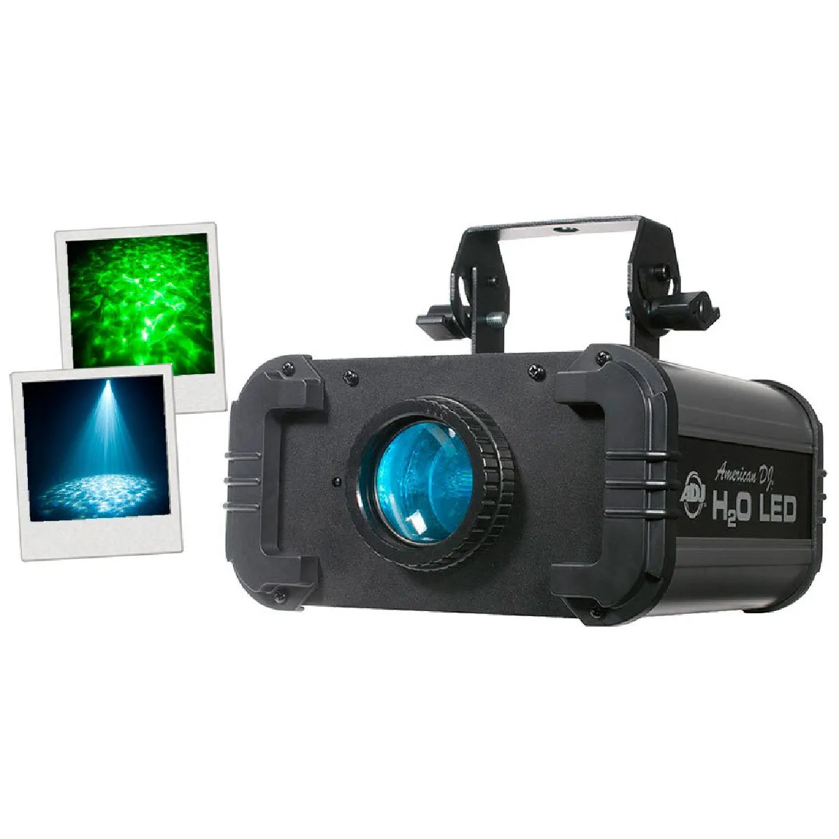 American DJ H2O IR - LED Water Effect - Wall/Ceiling/Floor Projection - 12W - Dichroic Colors