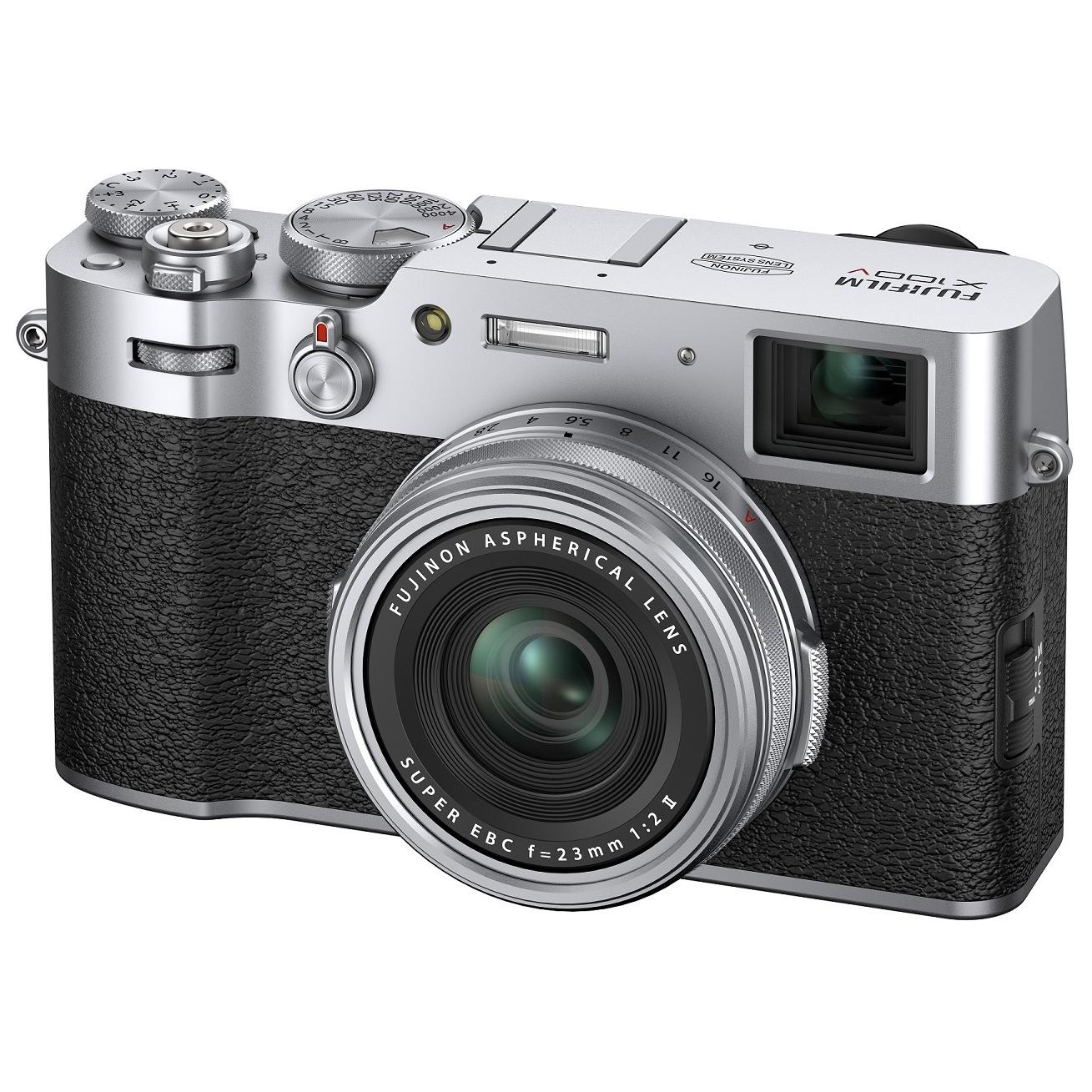 Fujifilm X Series X100V - Digital Camera - Compact - 26.1 MP - APS-C - 4K/30fps - Fujinon - Wi-Fi, Bluetooth - Silver