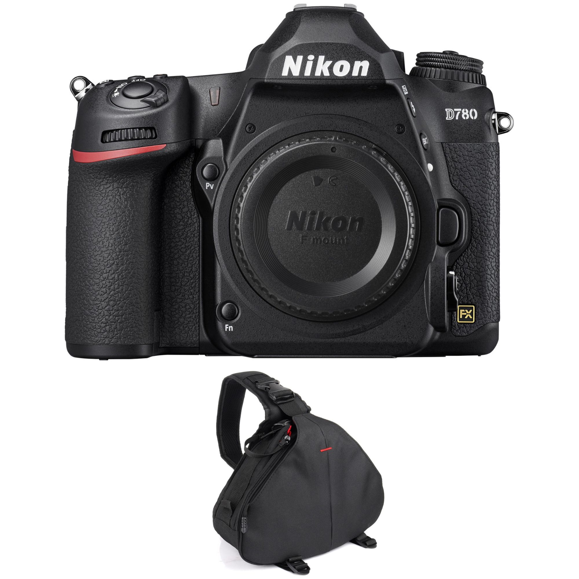 Nikon D780 Full-Frame DSLR Camera + 2-Year Warranty Bag