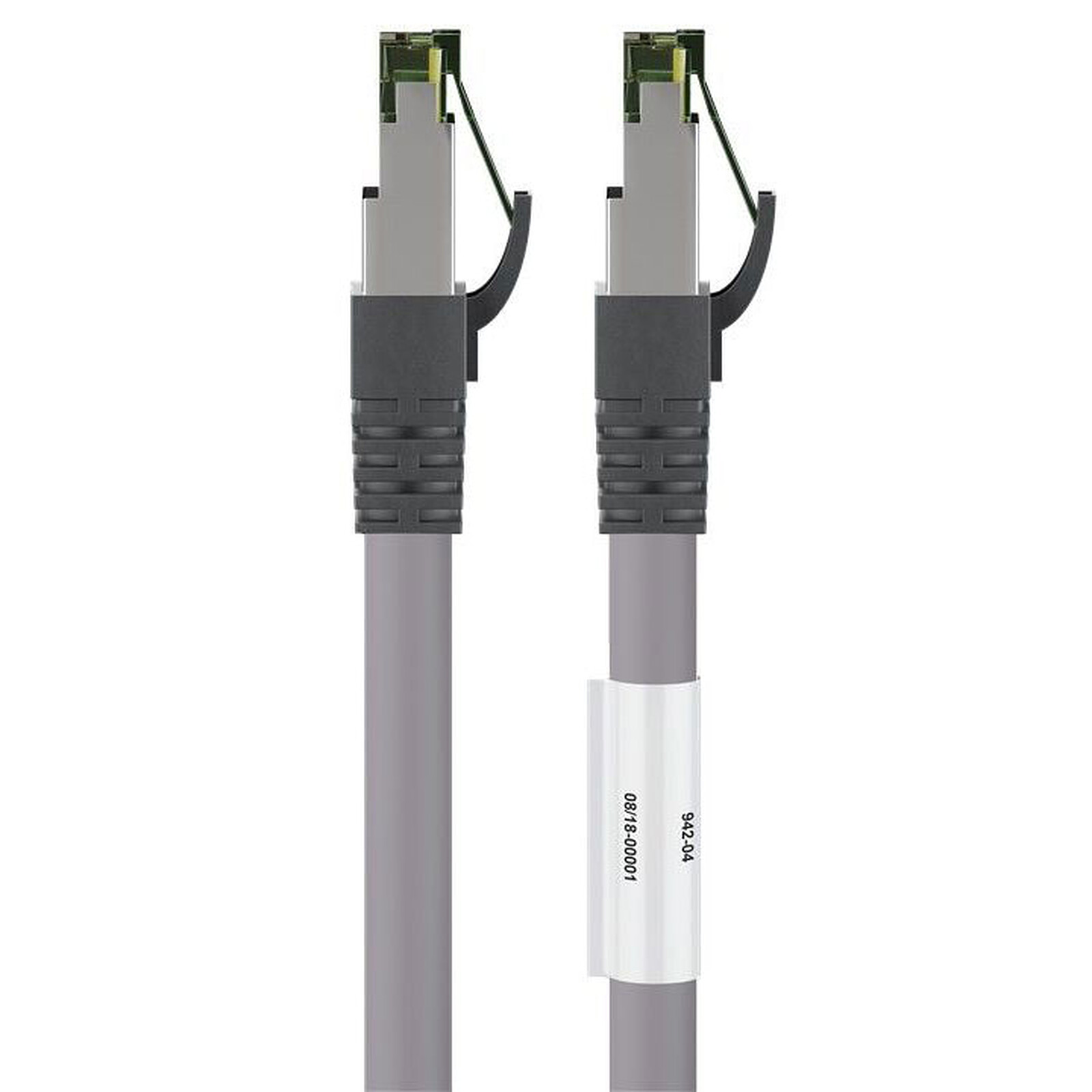 Goobay RJ45 Cat 8.1 S/FTP cable 2 m (Grey)