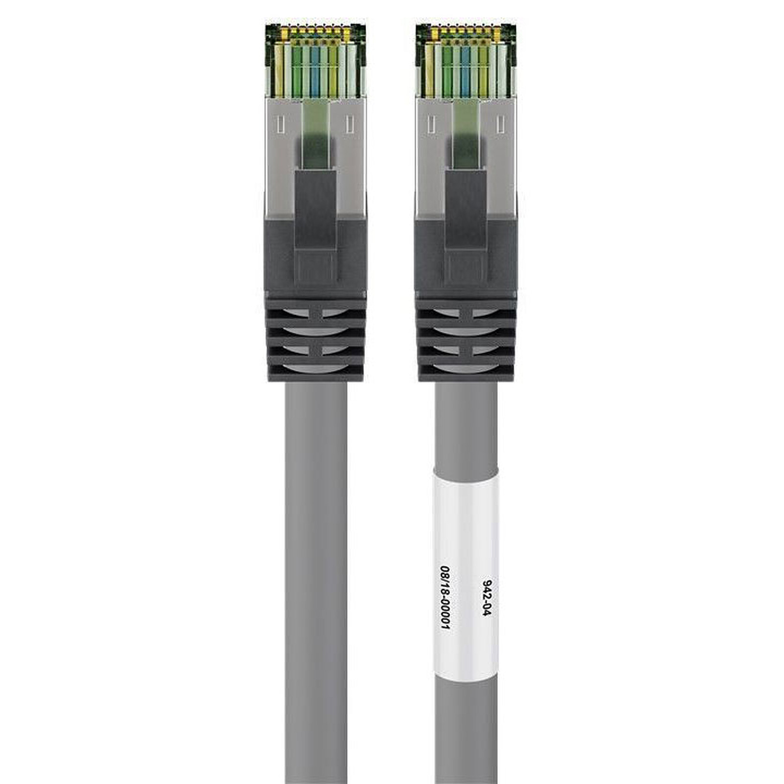 Goobay RJ45 Cat 8.1 S/FTP cable 2 m (Grey)