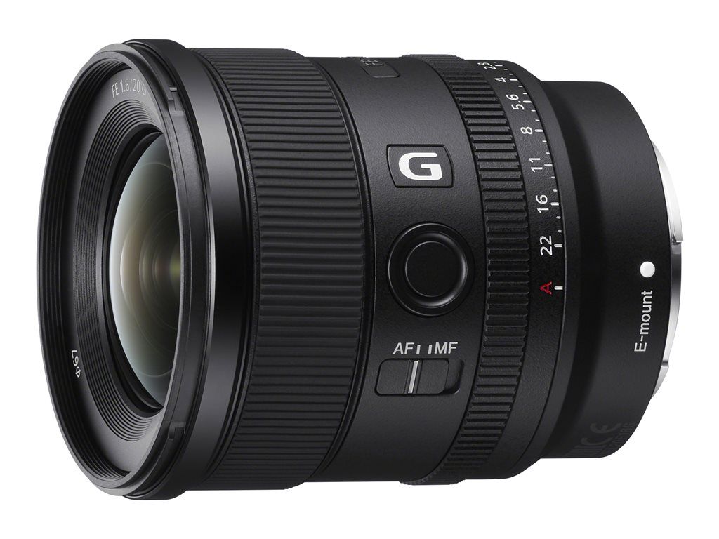 Sony SEL20F18G Ultra Wide Lens - 20mm f/1.8 G - Sony E-mount