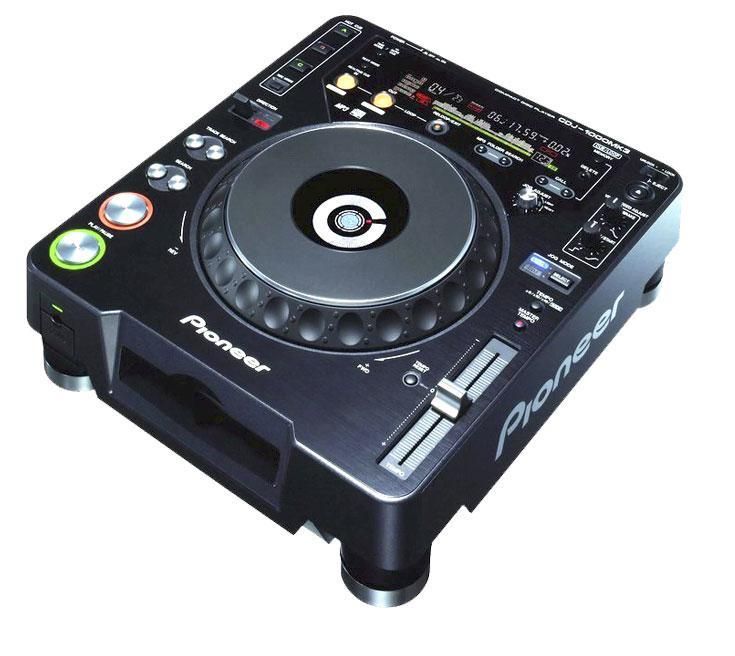 Pioneer CDJ 1000 MK3 DJ Turntable - Platinum CD Player