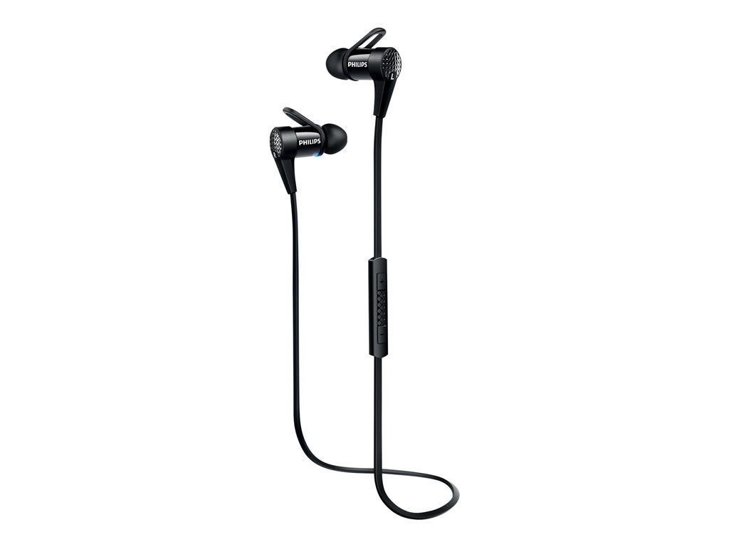 Philips SHB5800BK Wireless Bluetooth Headphones with Mic - Black