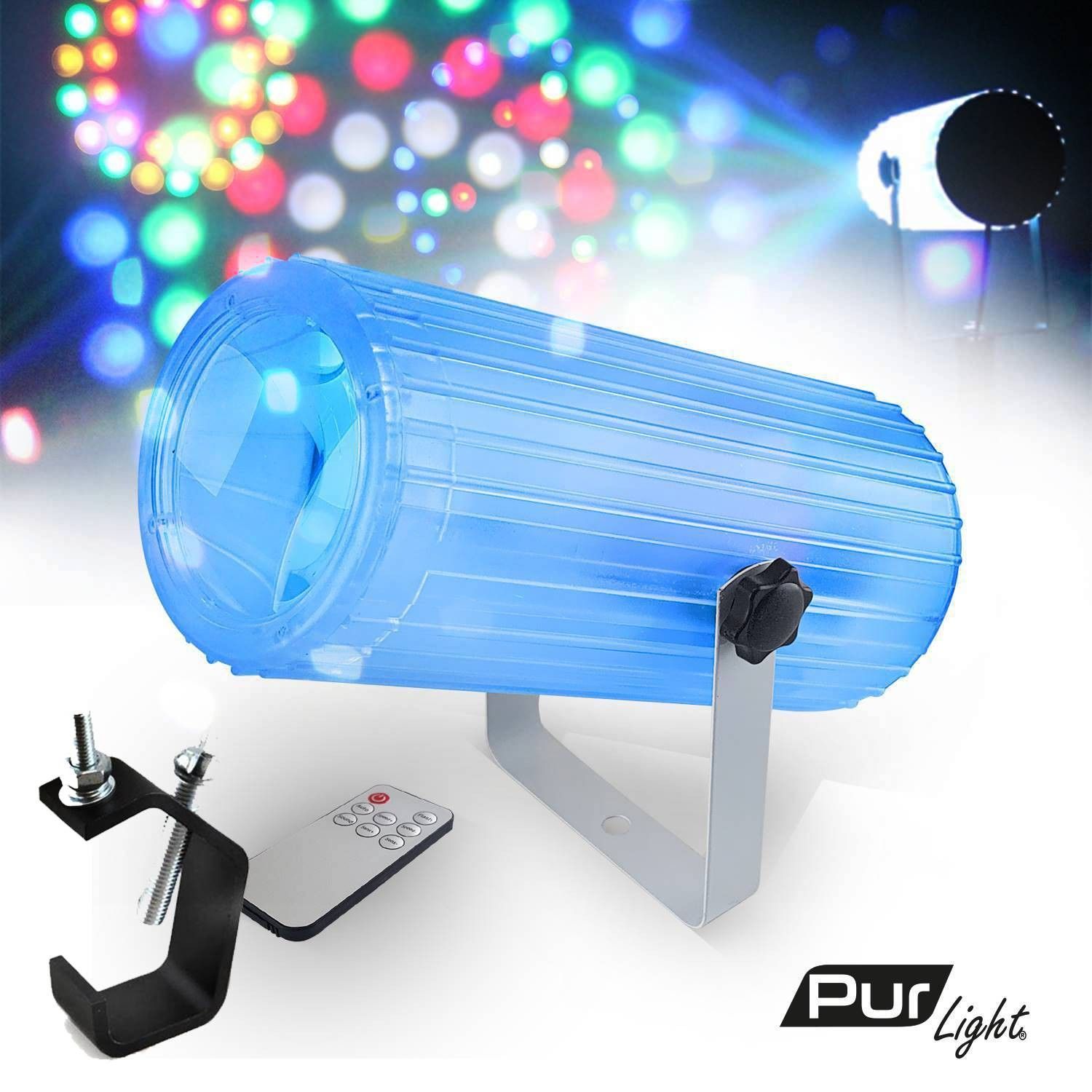 Pur Light Denny-Clear LED Light Set - 60 RGBWA LEDs, Moonflower Effect