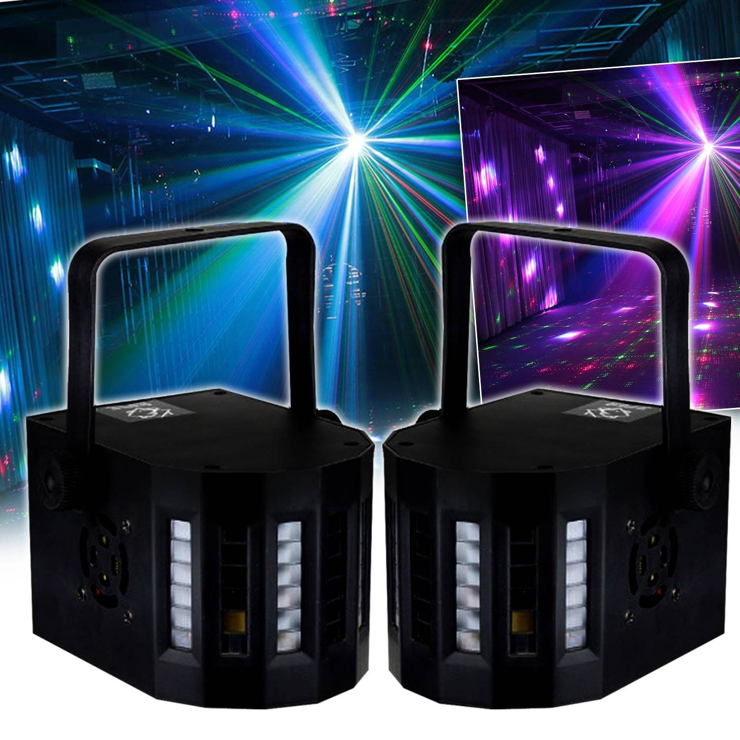 Kit de luces Koolstar MINI DERBY - 80 haces luminosos