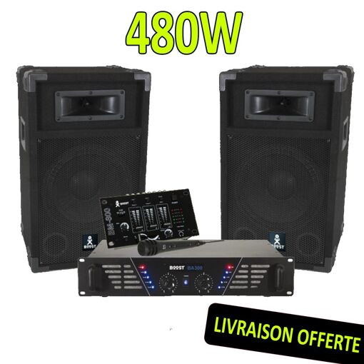Boost DJ-300 Sound System Kit