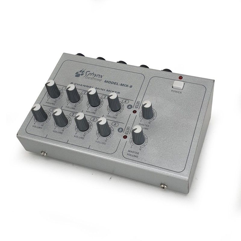 Sphynx MIX-8 Mini Mixing Table - 8 Channels