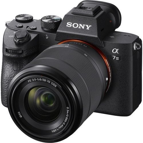 Sony A7 III Camera Kit (ILCE-7M3K) with 28-70mm Lens and NP-FZ100 Battery