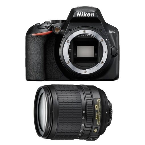 Kit Nikon D3500 con objetivo 18-105 mm VR