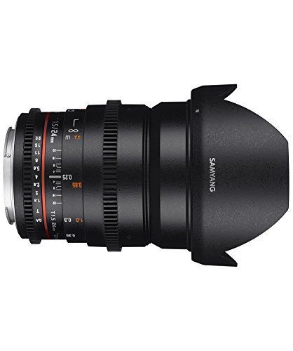 Samyang 24mm T1.5 VDSLR II Lens for Fuji X