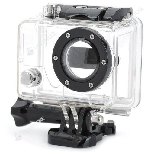 Étui de protection transparent pour GoPro (pour Hero / HD / Hero 2)