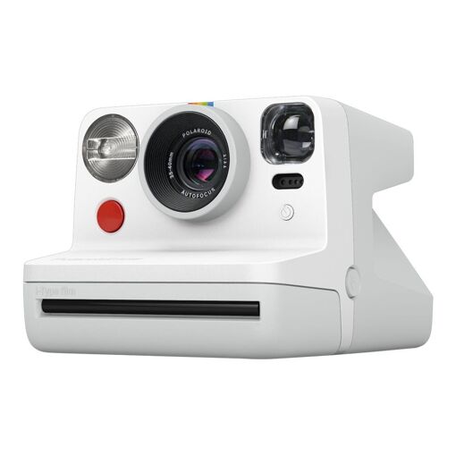 Polaroid Now Instant Camera - White (Type 600 / Type I)