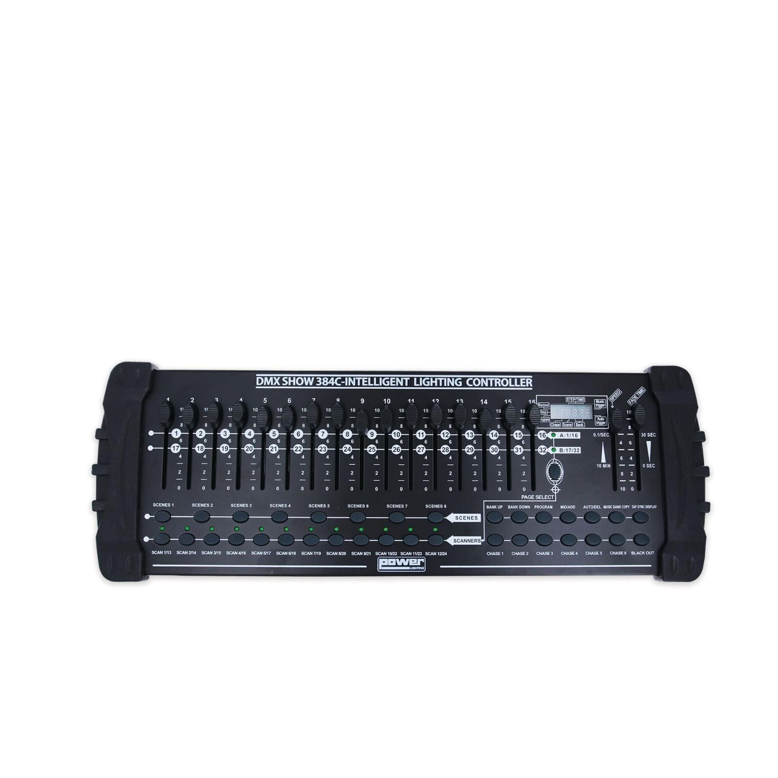 Console DMX 384 Canaux Power Lighting SHOW 384C
