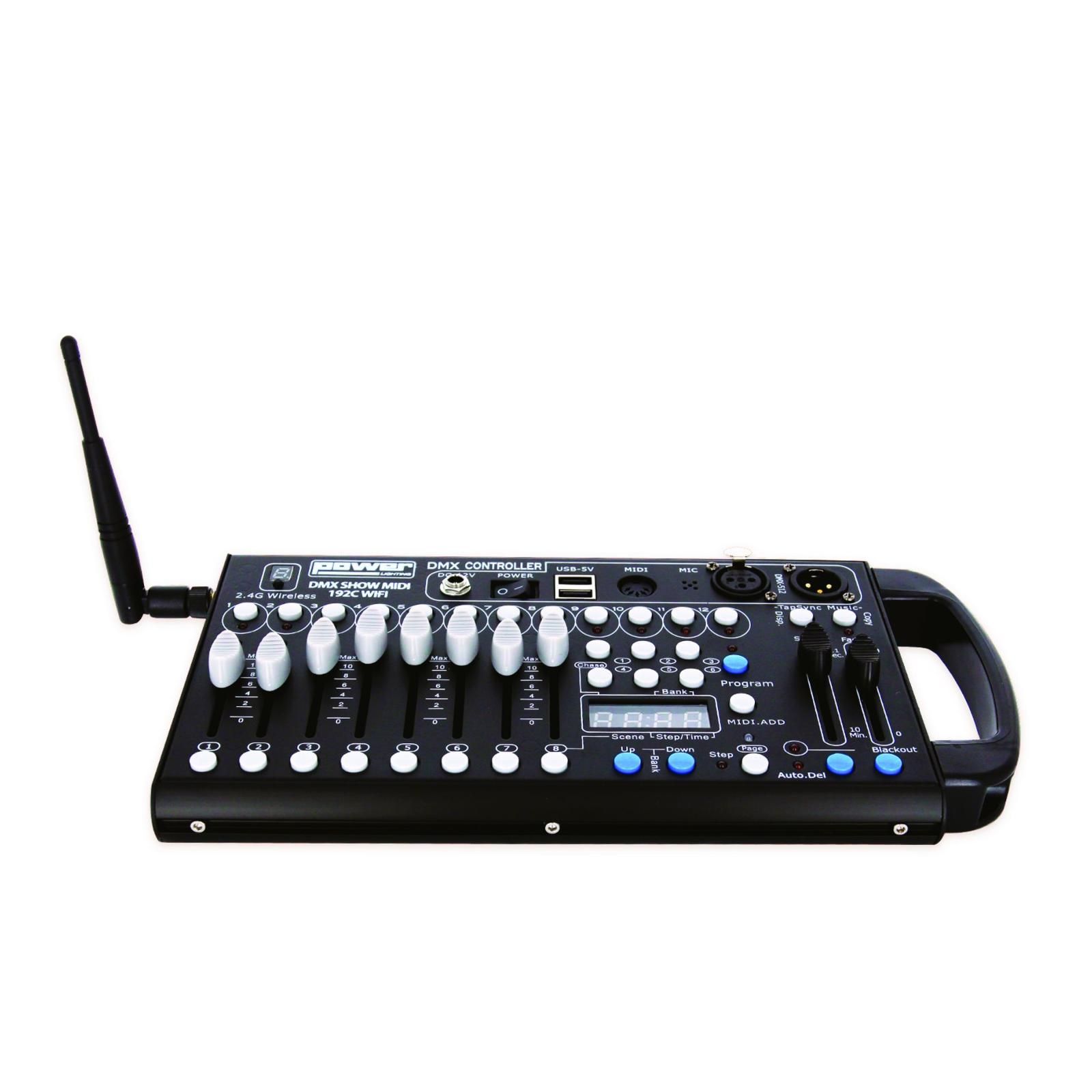 Power Lighting Show MIDI 192C WiFi - DMX Midi 192-Channel Controller
