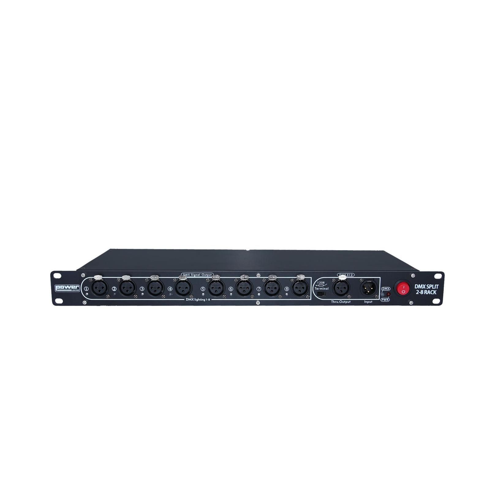 Splitteur DMX 2-8 en rack Power Lighting