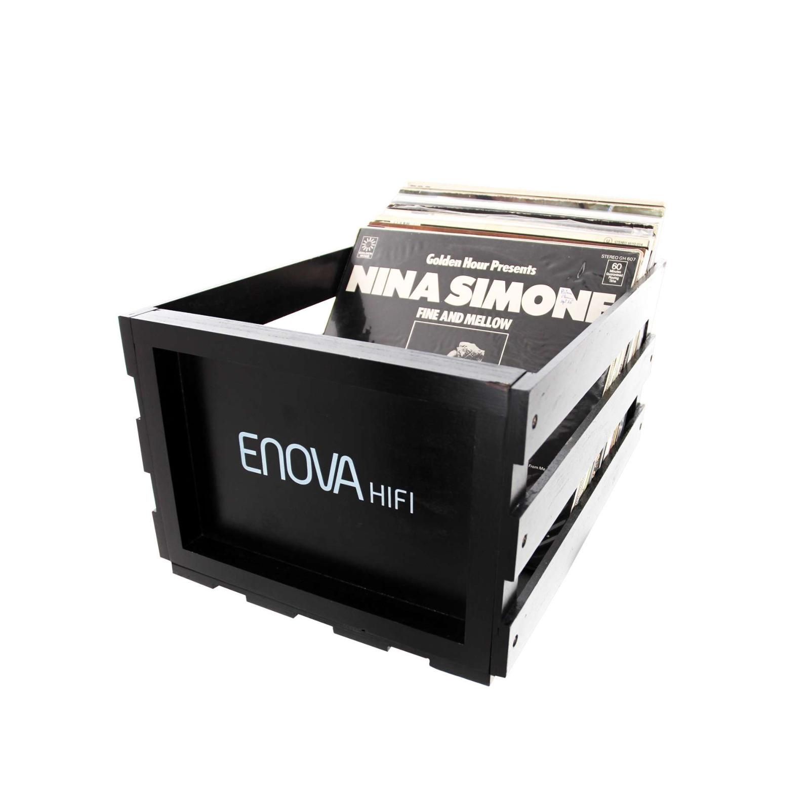 Enova Vinyl Storage Box 120L - Black